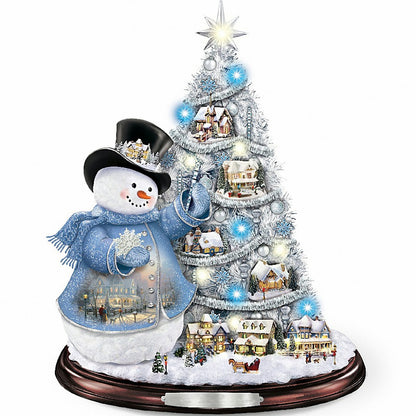 Christmas Snowman - Full Round Drill Diamond Painting 30*30CM