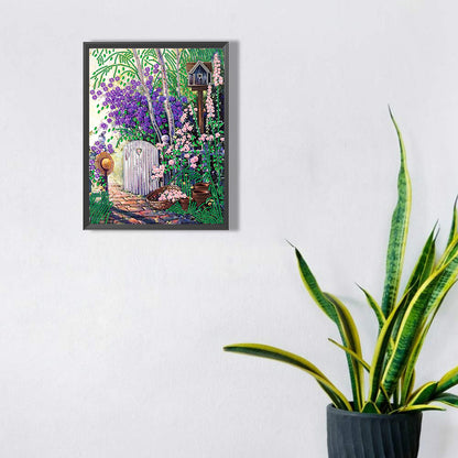 Garden - Special Shaped Drill Diamond Painting 30*40CM