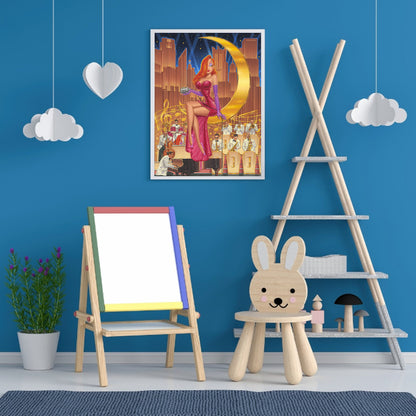 Jessica Rabbit - Full Round Drill Diamond Painting 30*40CM