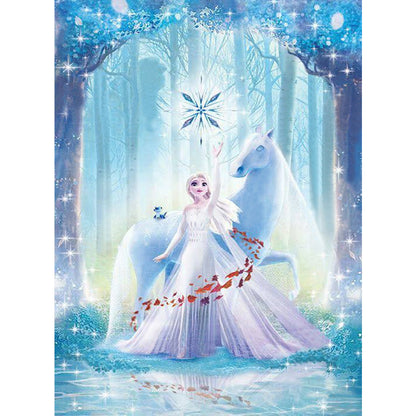 Frozen Princess Aisha - Full Round Drill Diamond Painting 30*50CM