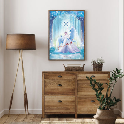 Frozen Princess Aisha - Full Round Drill Diamond Painting 30*50CM