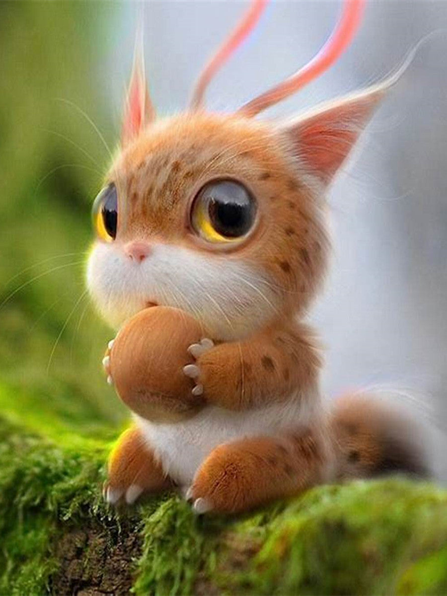 Fantasy Animals - Full Round Drill Diamond Painting 30*40CM