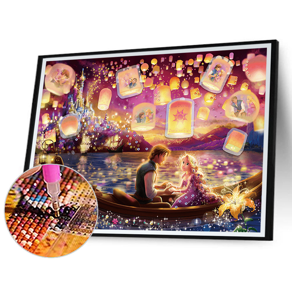 Tangled - Full Round Drill Diamond Painting 40*30CM