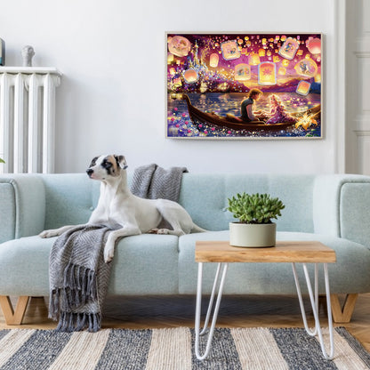 Tangled - Full Round Drill Diamond Painting 40*30CM