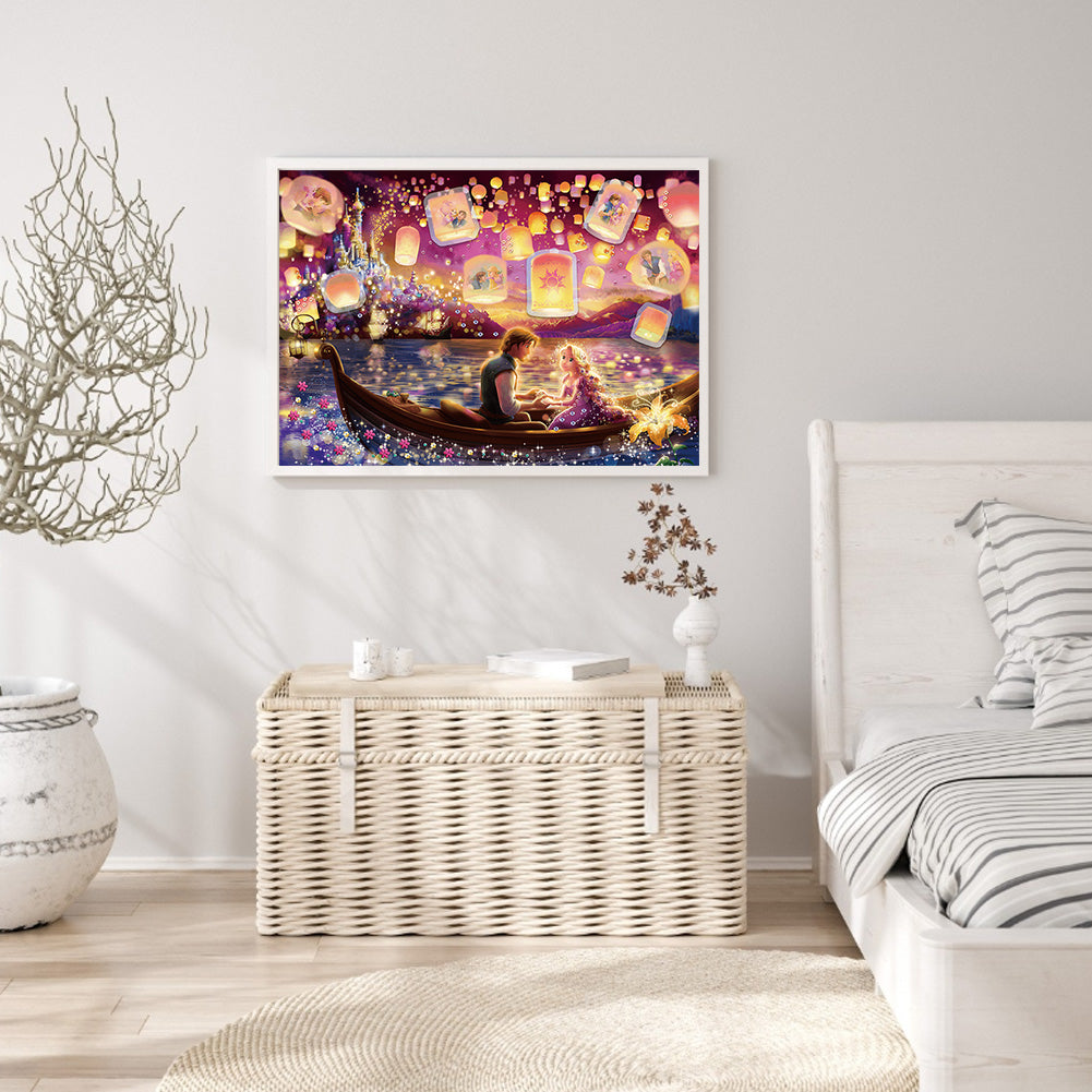 Tangled - Full Round Drill Diamond Painting 40*30CM