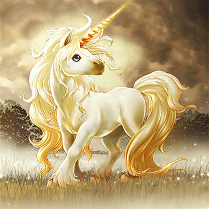 Unicorn - Full Square Drill Diamond Painting 30*30CM