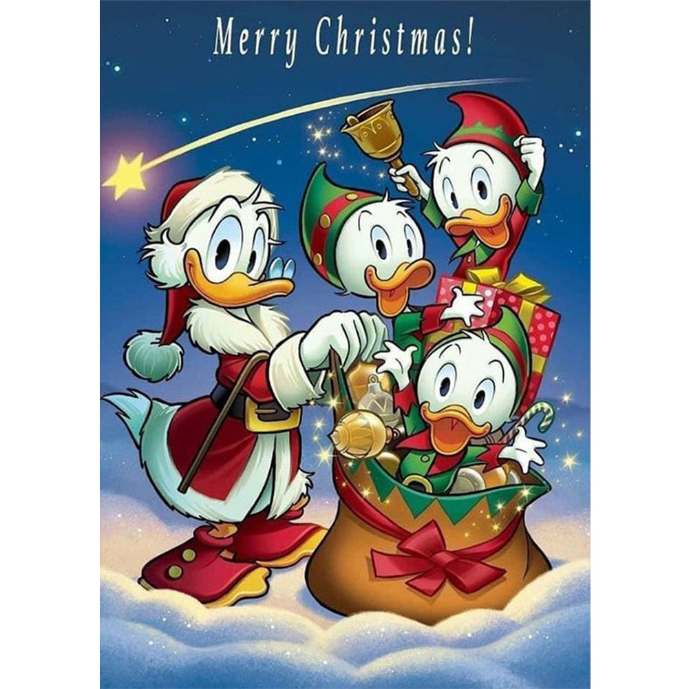 Donald Duck - Full Round Drill Diamond Painting 30*40CM