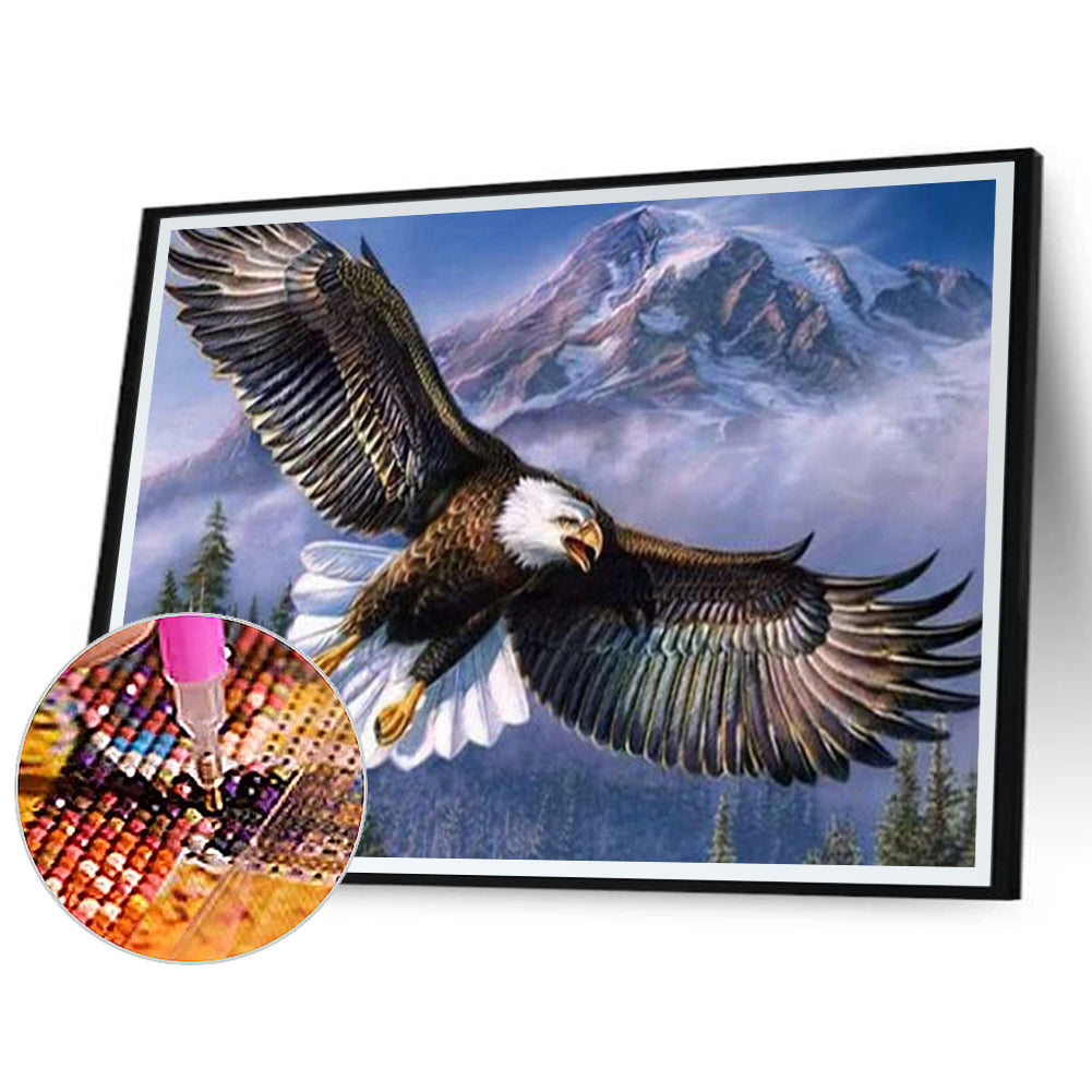 Eagle - Full Round Drill Diamond Painting 60*50CM