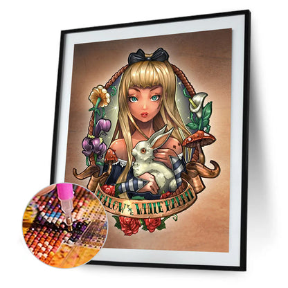 Princess Alice - Full Round Drill Diamond Painting 30*40CM