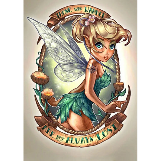 Tinkerbell Character Series - Full Round Drill Diamond Painting 30*40CM