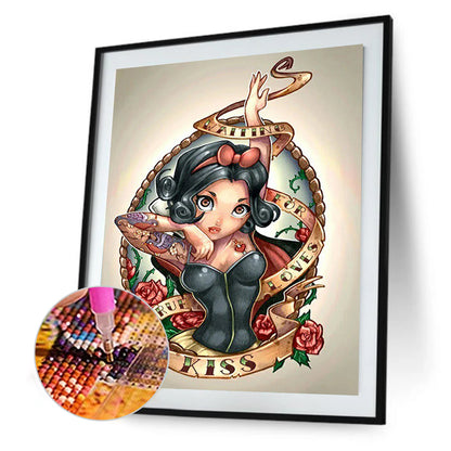 Snow White - Full Round Drill Diamond Painting 30*40CM