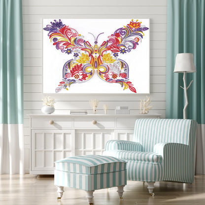 Butterfly - Special Shaped Drill Diamond Painting 40*30CM