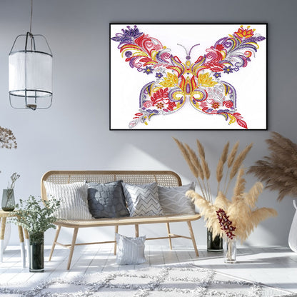 Butterfly - Special Shaped Drill Diamond Painting 40*30CM