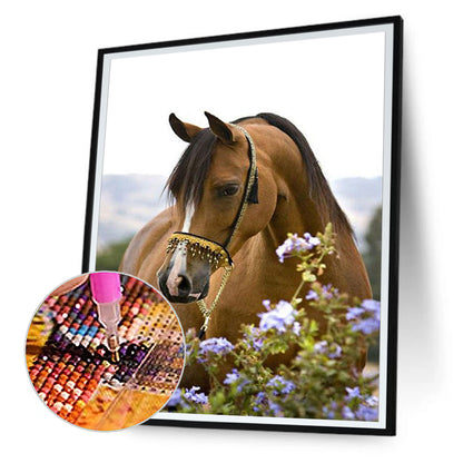 Horse - Full Round Drill Diamond Painting 40*50CM