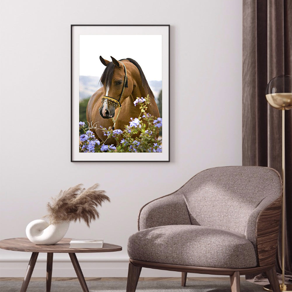 Horse - Full Round Drill Diamond Painting 40*50CM