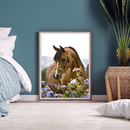 Horse - Full Round Drill Diamond Painting 40*50CM