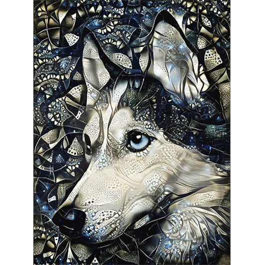 Wolf - Full Round Drill Diamond Painting 40*50CM