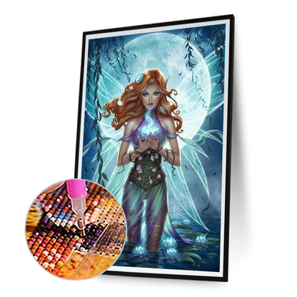 Angel - Full Round Drill Diamond Painting 30*50CM