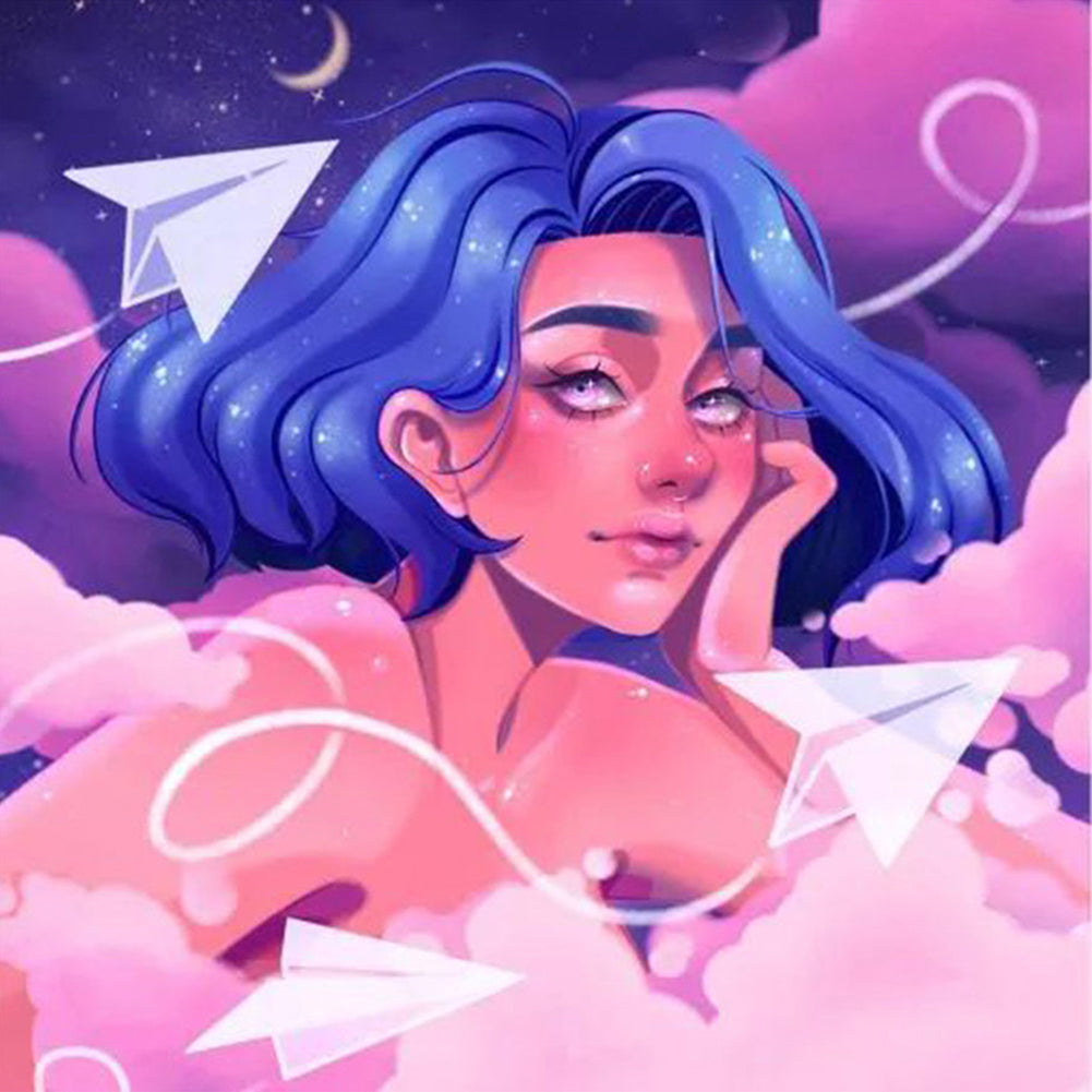 Beauty - Full Round Drill Diamond Painting 40*40CM