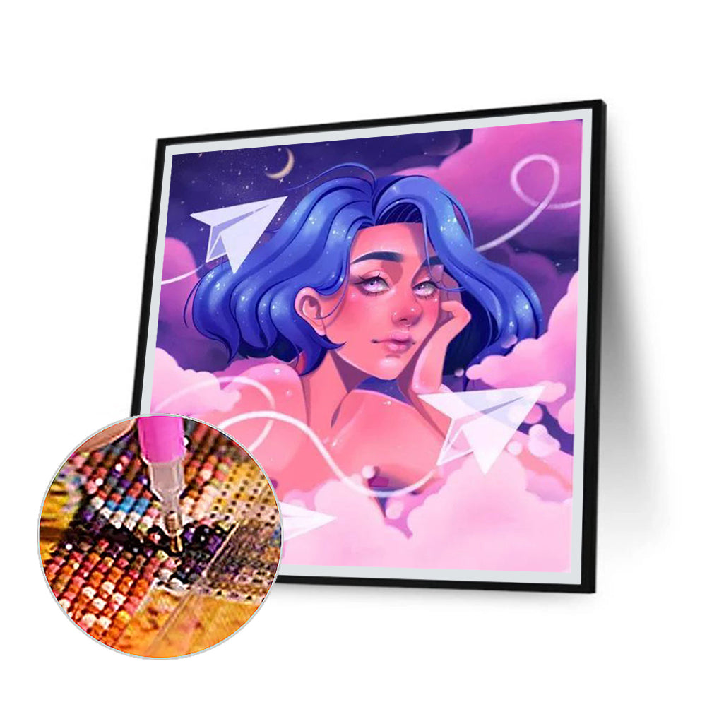 Beauty - Full Round Drill Diamond Painting 40*40CM