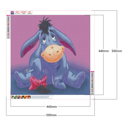 Eeyore - Full Round Drill Diamond Painting 50*50CM