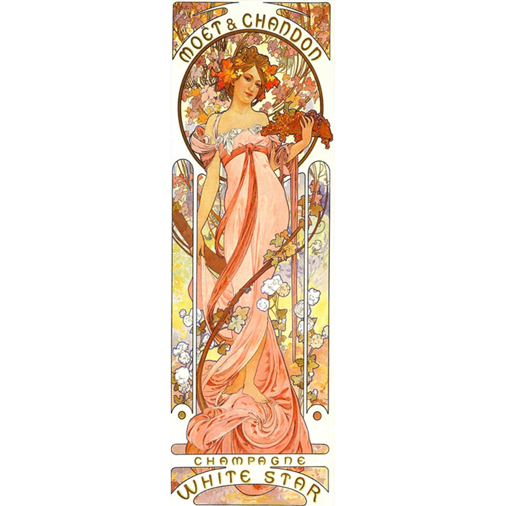 White Star - Full Round Drill Diamond Painting 40*100CM