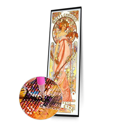 White Star - Full Round Drill Diamond Painting 40*100CM