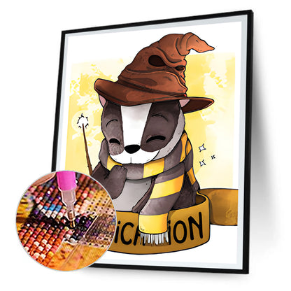 Harry Potter Badger - Full Round Drill Diamond Painting 30*40CM
