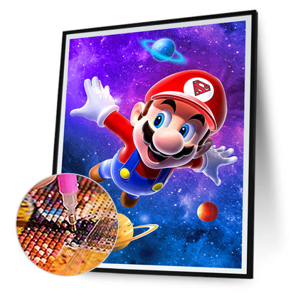 Mario - Full Round Drill Diamond Painting 30*40CM