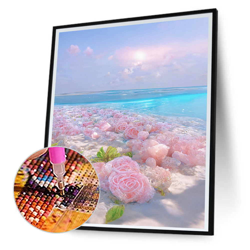 Dream Beach - Full Round Drill Diamond Painting 30*40CM