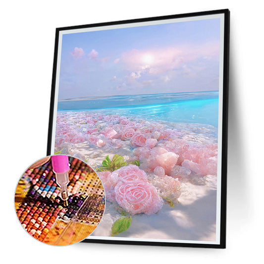 Dream Beach - Full Round Drill Diamond Painting 30*40CM