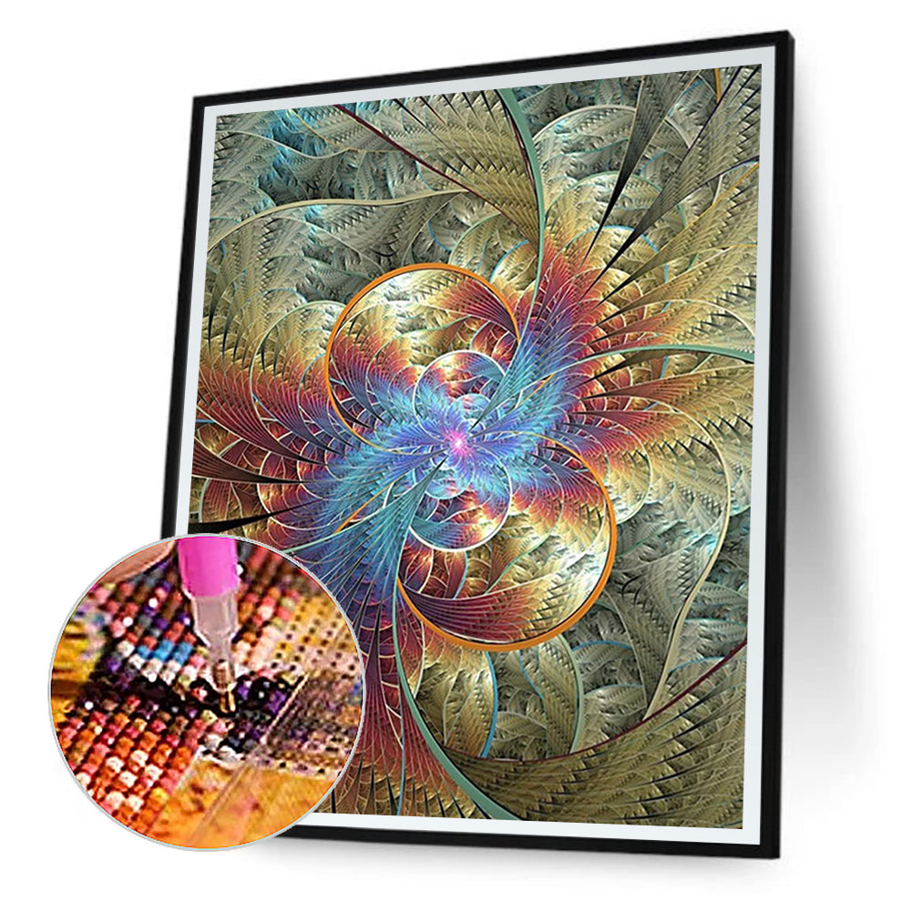 Fractal Art - Full Round Drill Diamond Painting 40*50CM