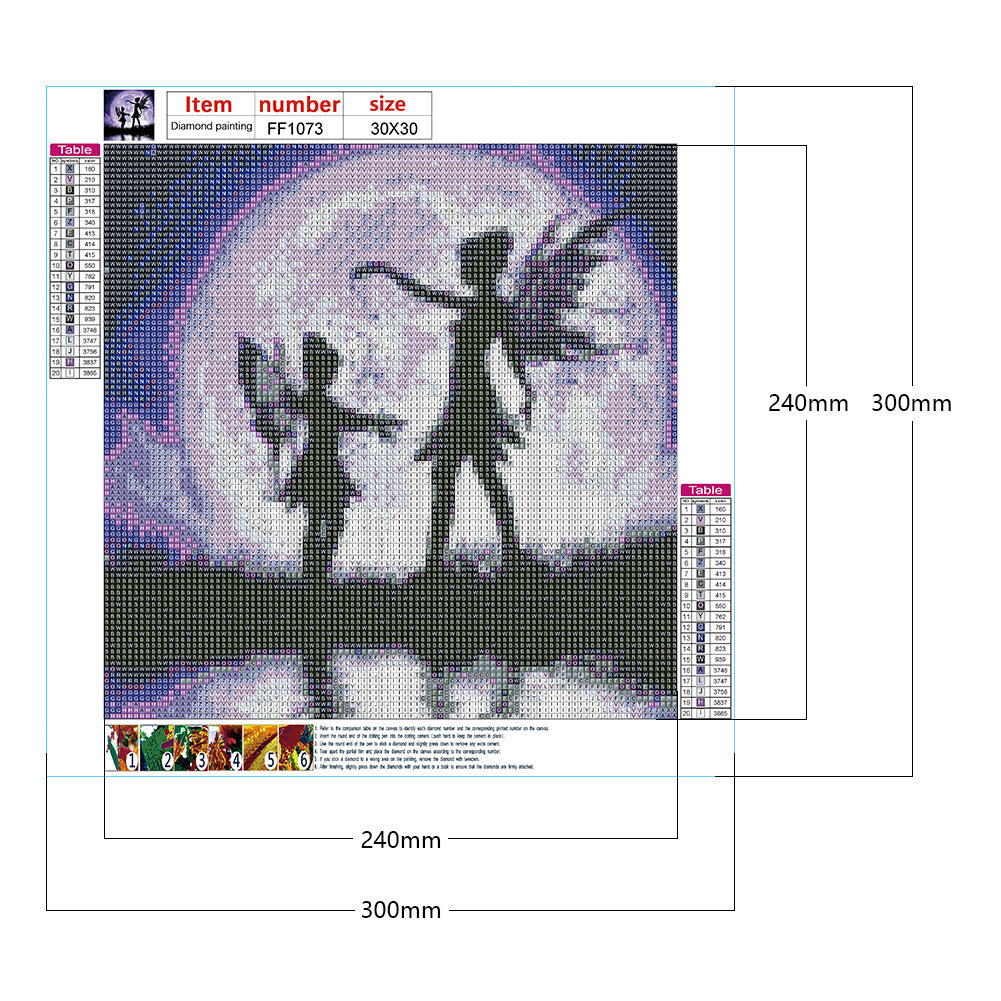 Elf - Full Square Drill Diamond Painting 30*30CM