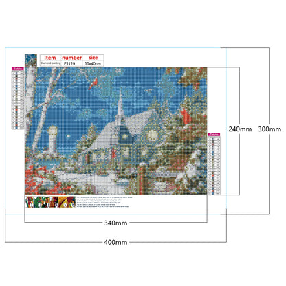 Beach House - Full Square Drill Diamond Painting 40*30CM