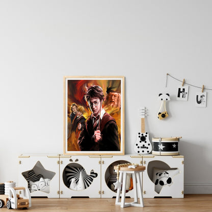 Harry Potter - Full Round Drill Diamond Painting 40*50CM