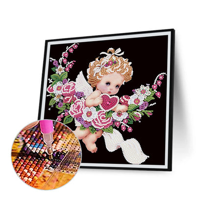 Angel Child - Special Shaped Drill Diamond Painting 30*30CM