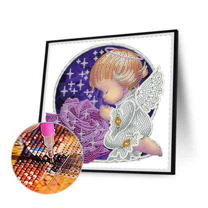 Angel Child - Special Shaped Drill Diamond Painting 30*30CM