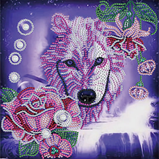 Wolf - Special Shaped Drill Diamond Painting 30*30CM