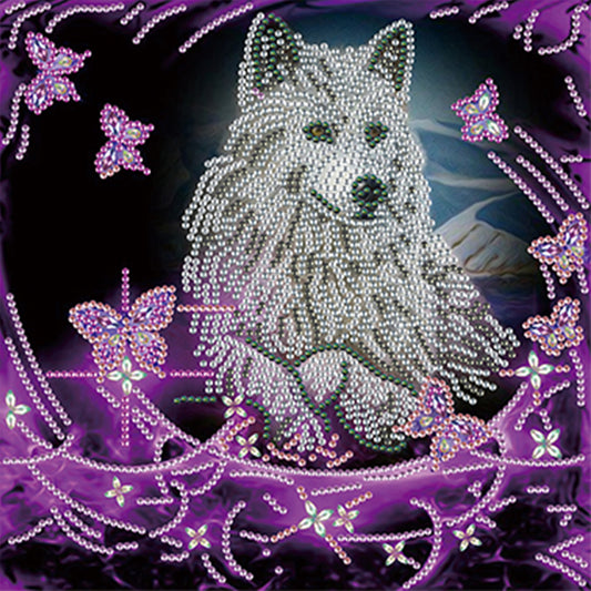 Wolf - Special Shaped Drill Diamond Painting 30*30CM