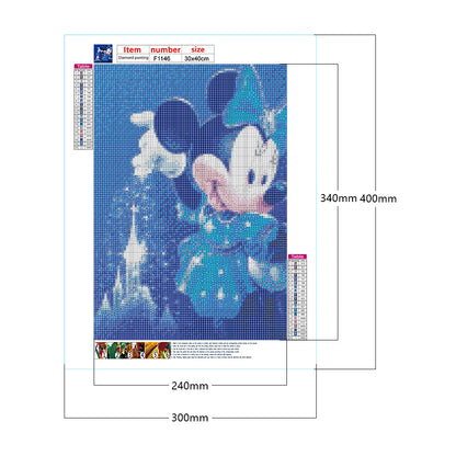 Disney Minnie - Full Square Drill Diamond Painting 30*40CM