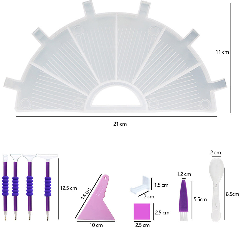 Multifunctional Diamond Accessories Art Craft DIY Set for 5D Diamond Embroidery