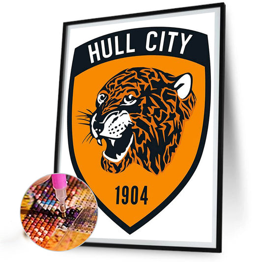 Hull City Football Club - Full Round Drill Diamond Painting 30*40CM