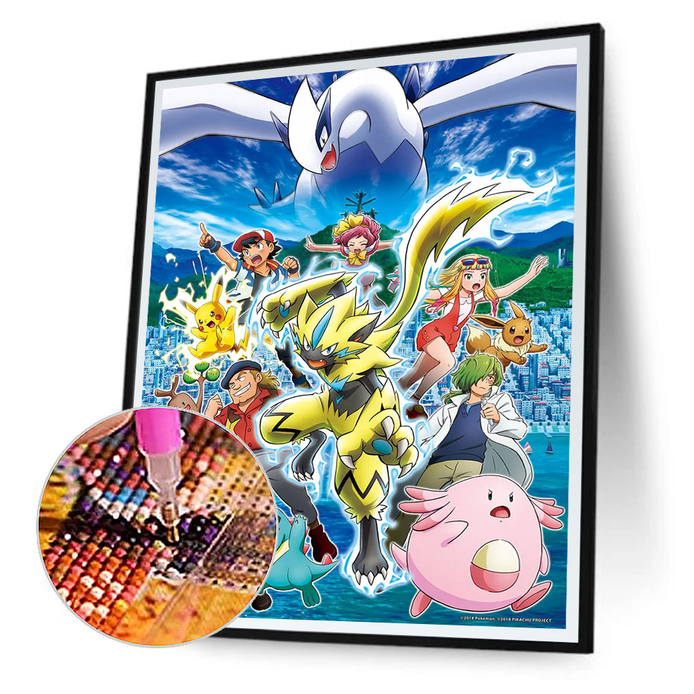 Pokemon - Full Round Drill Diamond Painting 40*50CM