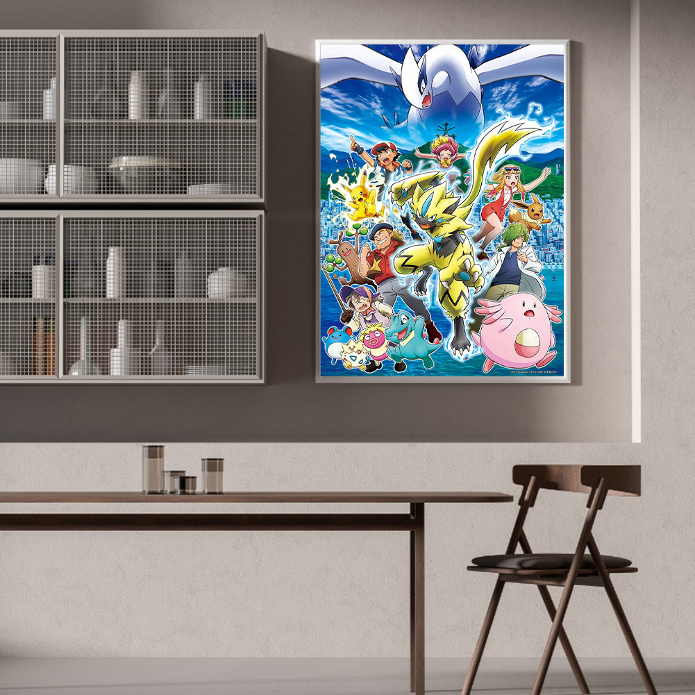 Pokemon - Full Round Drill Diamond Painting 40*50CM