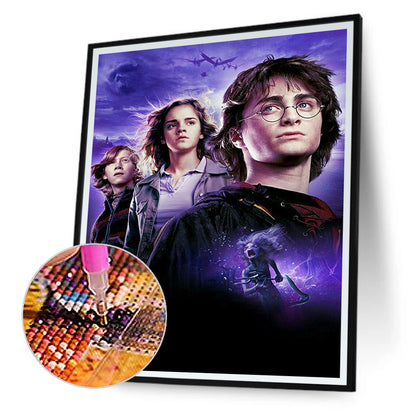 Harry Potter - Full Round Drill Diamond Painting 40*50CM
