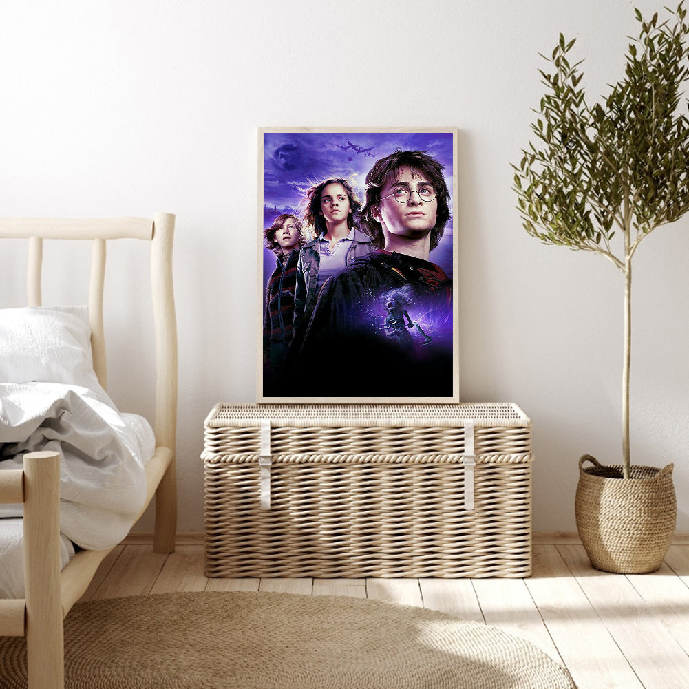 Harry Potter - Full Round Drill Diamond Painting 40*50CM