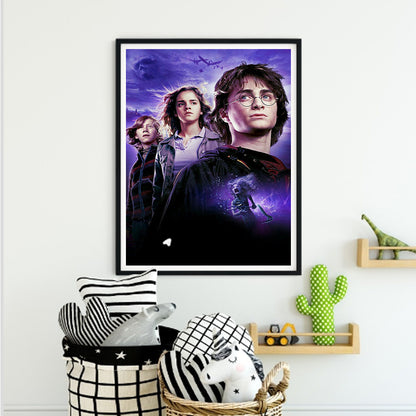Harry Potter - Full Round Drill Diamond Painting 40*50CM