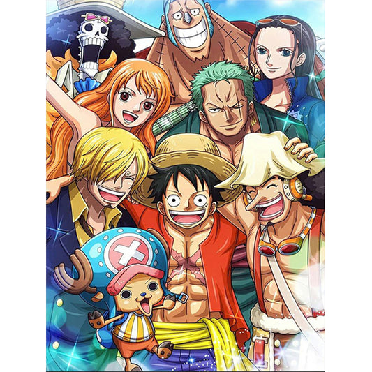 One Piece - Full Round Drill Diamond Painting 40*50CM