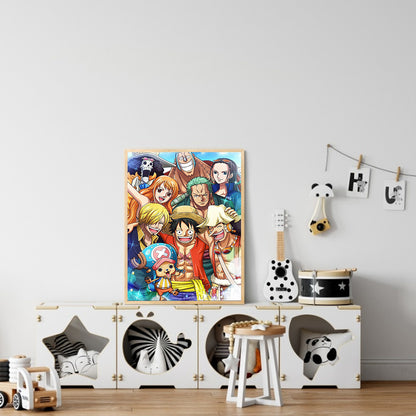 One Piece - Full Round Drill Diamond Painting 40*50CM
