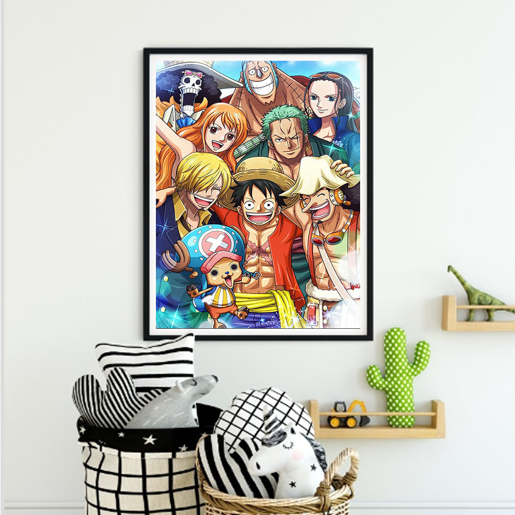 One Piece - Full Round Drill Diamond Painting 40*50CM